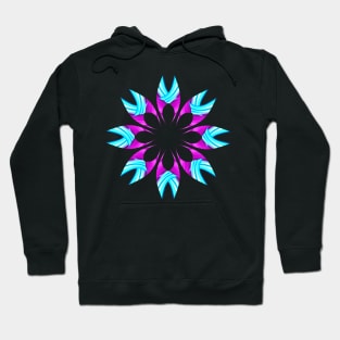 Crystal flower Hoodie